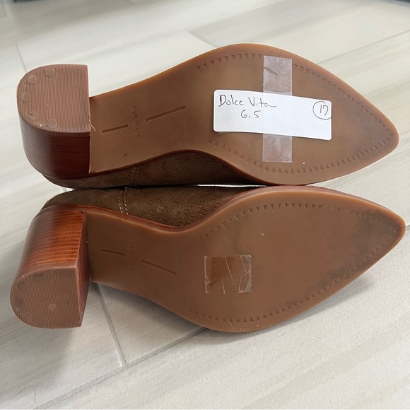 DOLCE VITA Women’s Suede Booties size 6.5 - Picture 5 of 7